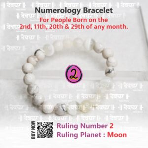 Number Ki Shakti 02 – Moon Bracelet
